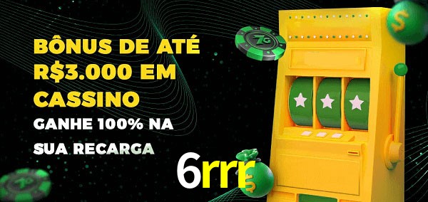 6rrr melhor bônus de depósito